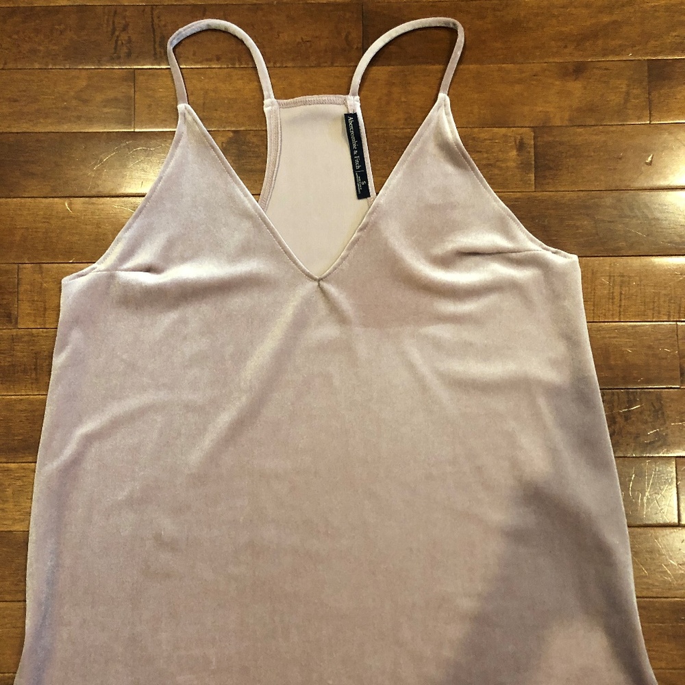 Blush Velvet Tank Top